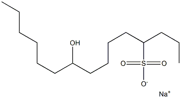  9-Hydroxypentadecane-4-sulfonic acid sodium salt