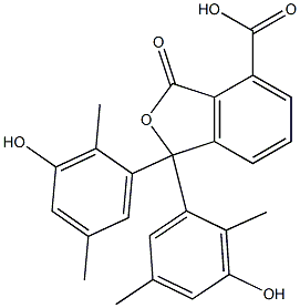  1,3-Dihydro-1,1-bis(3-hydroxy-2,5-dimethylphenyl)-3-oxoisobenzofuran-4-carboxylic acid