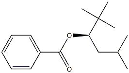 [R,(+)]-2,2,5-Trimethyl-3-hexanol benzoate Structure