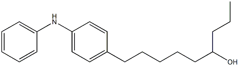  4-(6-Hydroxynonyl)phenylphenylamine