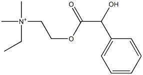  Dimethyl(ethyl)[2-[[hydroxy(phenyl)acetyl]oxy]ethyl]aminium