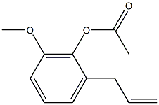  Acetic acid 2-allyl-6-methoxyphenyl ester