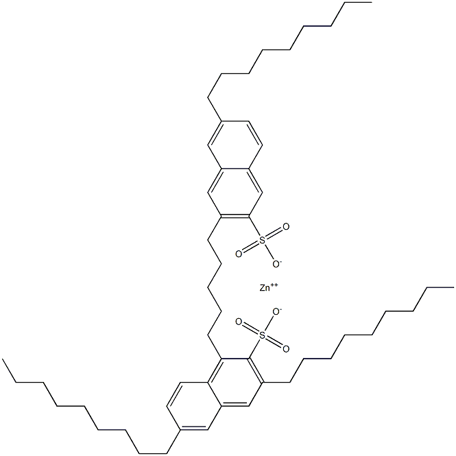 Bis(3,6-dinonyl-2-naphthalenesulfonic acid)zinc salt