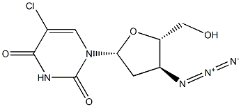 5-Chloro-3'-azido-2',3'-dideoxyuridine