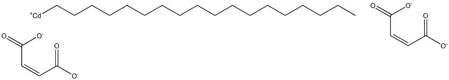 Bis(maleic acid 1-octadecyl)cadmium salt