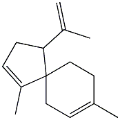 1,8-Dimethyl-4-(1-methylethenyl)spiro[4.5]deca-1,8-diene