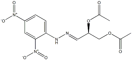 (R)-2,3-Bis(acetyloxy)propionaldehyde 2,4-dinitrophenyl hydrazone