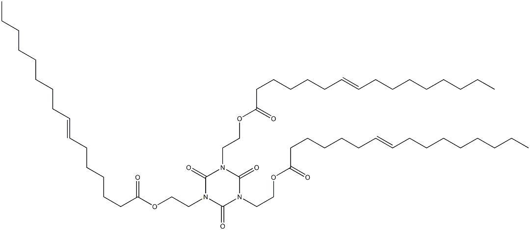 1,3,5-Tris[2-(7-hexadecenoyloxy)ethyl]hexahydro-1,3,5-triazine-2,4,6-trione