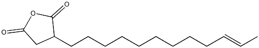 2-(10-Dodecenyl)succinic anhydride Structure