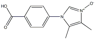 4-[(4,5-Dimethyl-1H-imidazole 3-oxide)-1-yl]benzoic acid