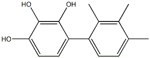  4-(2,3,4-Trimethylphenyl)benzene-1,2,3-triol