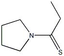 1-Propanethioylpyrrolidine 结构式