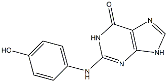  2-(4-Hydroxyphenylamino)-9H-purin-6(1H)-one