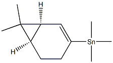 [1R,6R,(-)]-3-(Trimethylstannyl)-7,7-dimethylbicyclo[4.1.0]hepta-2-ene