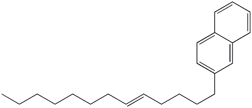  2-(5-Tridecenyl)naphthalene