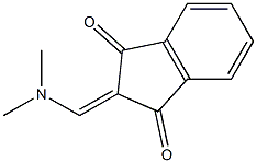 2-[(Dimethylamino)methylene]indane-1,3-dione Struktur