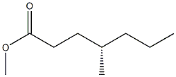  [S,(+)]-4-Methylheptanoic acid methyl ester