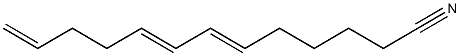 6,8,12-Tridecatrienenitrile