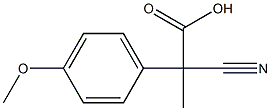 2-Cyano-2-(4-methoxyphenyl)propionic acid|