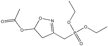  (5-Acetoxy-2-isoxazolin-3-yl)methylphosphonic acid diethyl ester