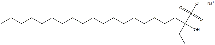 3-Hydroxyhenicosane-3-sulfonic acid sodium salt