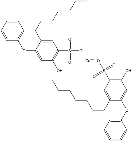 Bis(5-hydroxy-2-heptyl[oxybisbenzene]-4-sulfonic acid)calcium salt