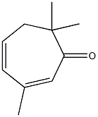  3,7,7-Trimethyl-2,4-cycloheptadien-1-one