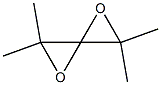 2,2,5,5-テトラメチル-1,4-ジオキサスピロ[2.2]ペンタン 化学構造式