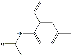 N-(2-Ethenyl-4-methylphenyl)acetamide Struktur