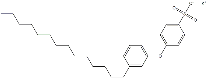 4-(3-Tetradecylphenoxy)benzenesulfonic acid potassium salt