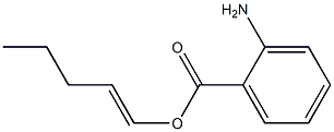 Anthanilic acid 1-pentenyl ester