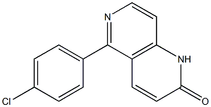 5-(4-Chlorophenyl)-1,6-naphthyridin-2(1H)-one