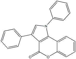 1-(Phenyl)-3-phenyl[1]benzopyrano[4,3-b]pyrrol-4(1H)-one