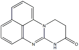 10,11-Dihydropyrimido[1,2-a]perimidin-9(8H)-one 结构式