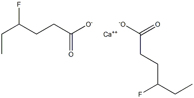  Bis(4-fluorohexanoic acid)calcium salt