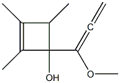  1-(1-Methoxy-1,2-propadienyl)-2,3,4-trimethyl-2-cyclobuten-1-ol