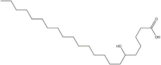 6-Hydroxydocosanoic acid 结构式