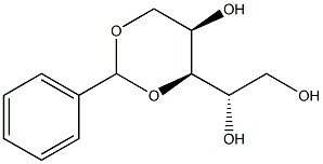 3-O,5-O-Benzylidene-D-xylitol Structure