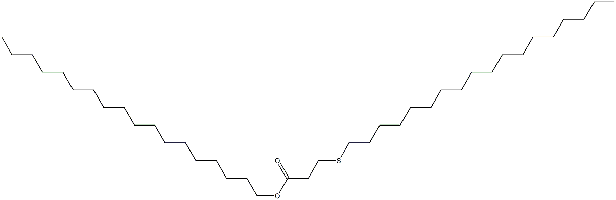 3-(Octadecylthio)propionic acid octadecyl ester,,结构式