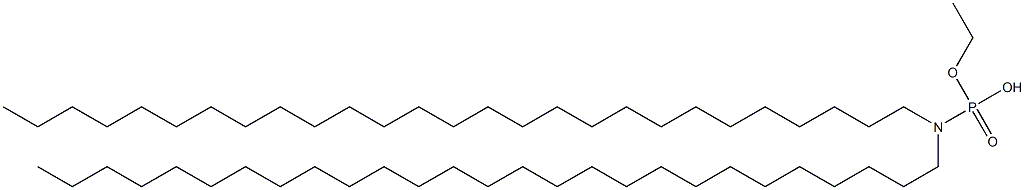 N,N-Diheptacosylamidophosphoric acid hydrogen ethyl ester|