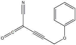 Cyano(3-phenoxy-1-propynyl)ketene