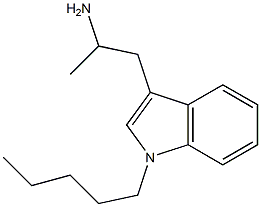 3-(2-Aminopropyl)-1-pentyl-1H-indole