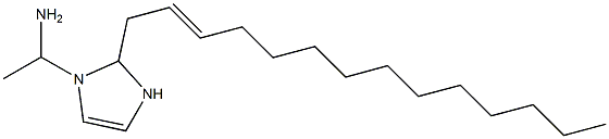 1-(1-Aminoethyl)-2-(2-tetradecenyl)-4-imidazoline Structure