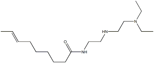N-[2-[2-(Diethylamino)ethylamino]ethyl]-7-nonenamide Structure