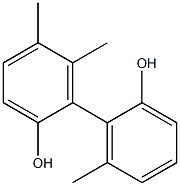 5,6,6'-Trimethyl-1,1'-biphenyl-2,2'-diol,,结构式