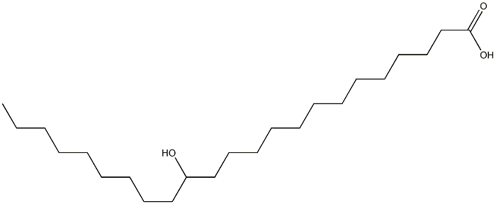 14-Hydroxytricosanoic acid 结构式