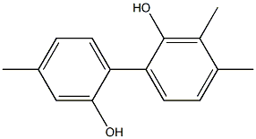 3,4,4'-Trimethyl-1,1'-biphenyl-2,2'-diol,,结构式