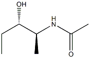 (2S,3S)-2-Acetylamino-3-pentanol 结构式