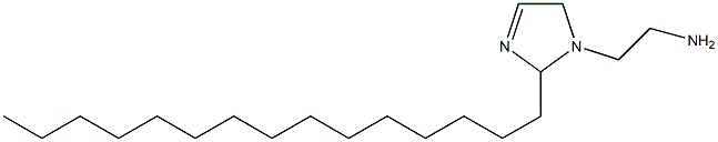 1-(2-Aminoethyl)-2-pentadecyl-3-imidazoline,,结构式