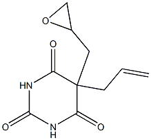 5-Allyl-5-(oxiranylmethyl)barbituric acid